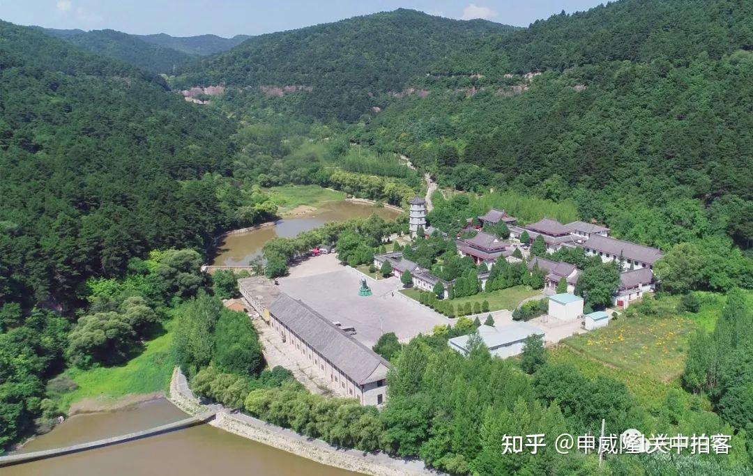 铜川市:航拍美丽的玉华宫景区 - 知乎