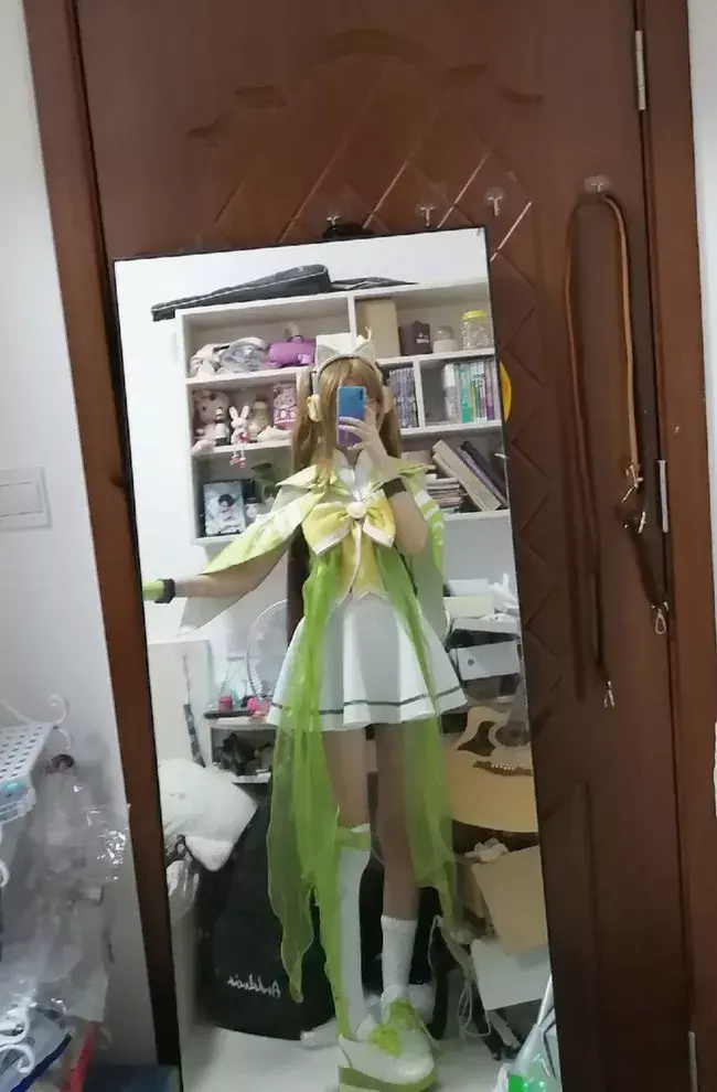 沉迷腿子大乔守护之力王者荣耀cos