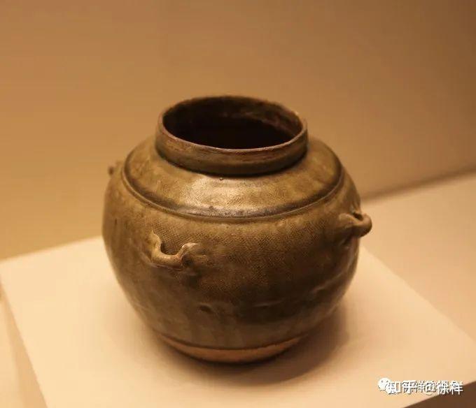 东汉青瓷四系罐