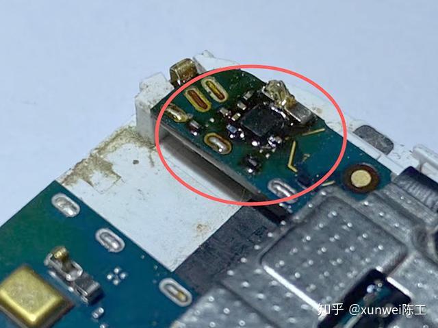 二修小米max2手机无服务非通病问题飞线短接信号正常了