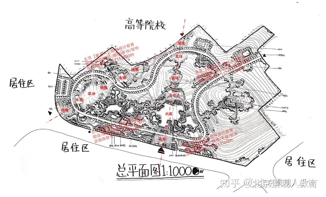 设计干货 | 中国古典园林中的轴线组织方法总结! - 知乎