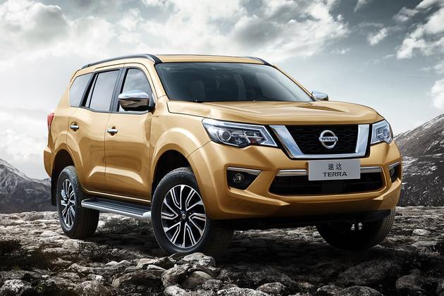 日产terra途达将2018年4月12日上市25l动力搭分时四驱