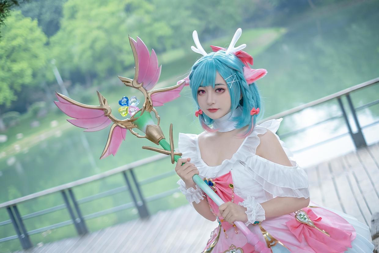 王者荣耀时之祈愿瑶cosplay