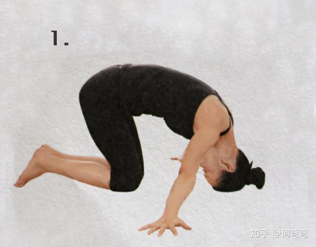 进阶体式头倒立第七式