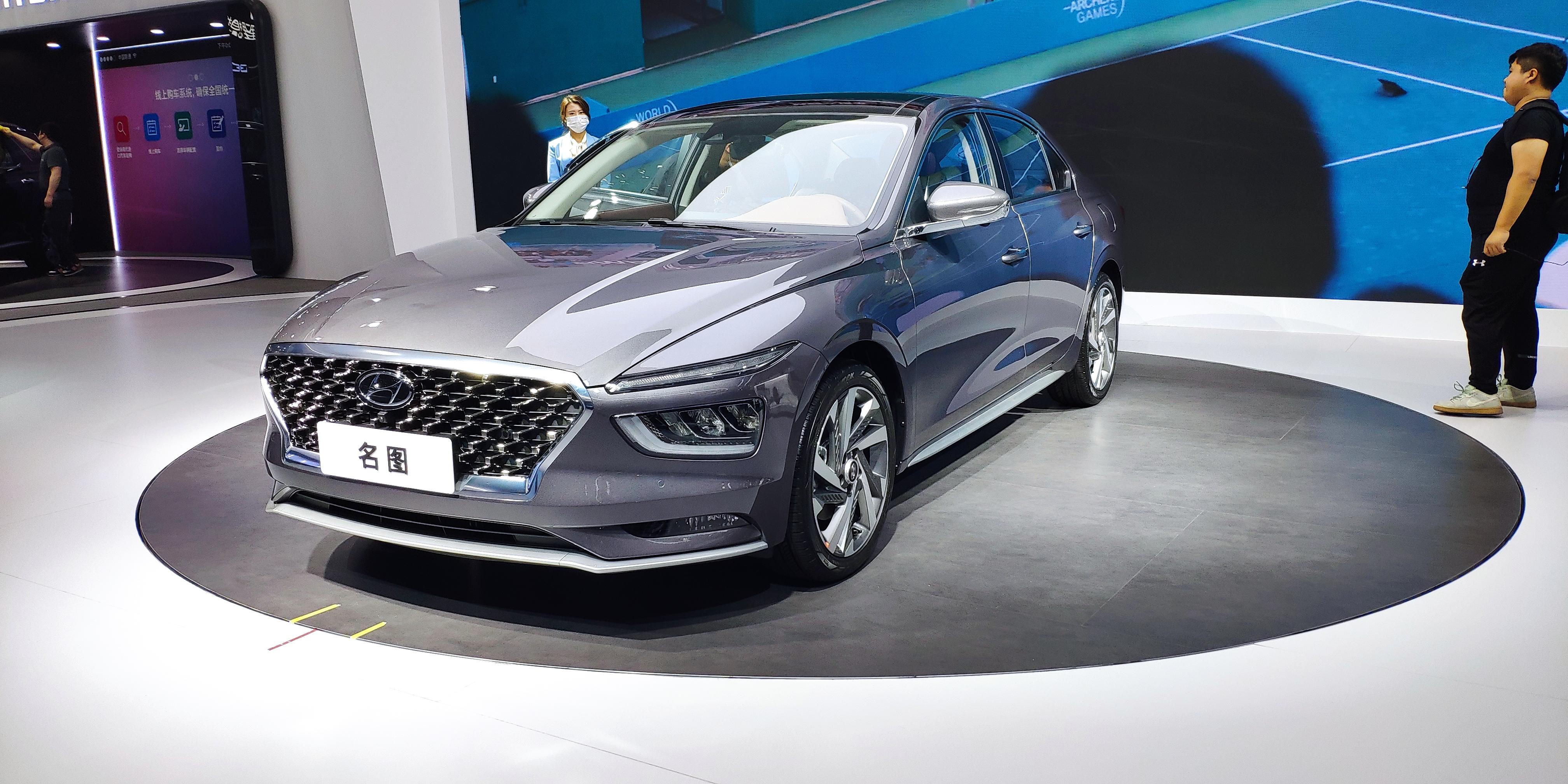 2020广州车展现代全新名图实拍这外观你能接受吗