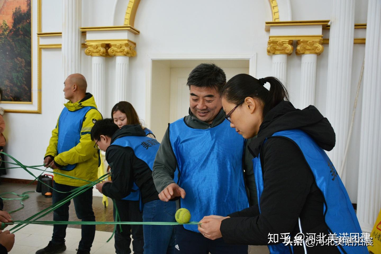 石家庄拓展培训，冬季室内户外都可以做的企业团建项目：轨道传输 - 知乎