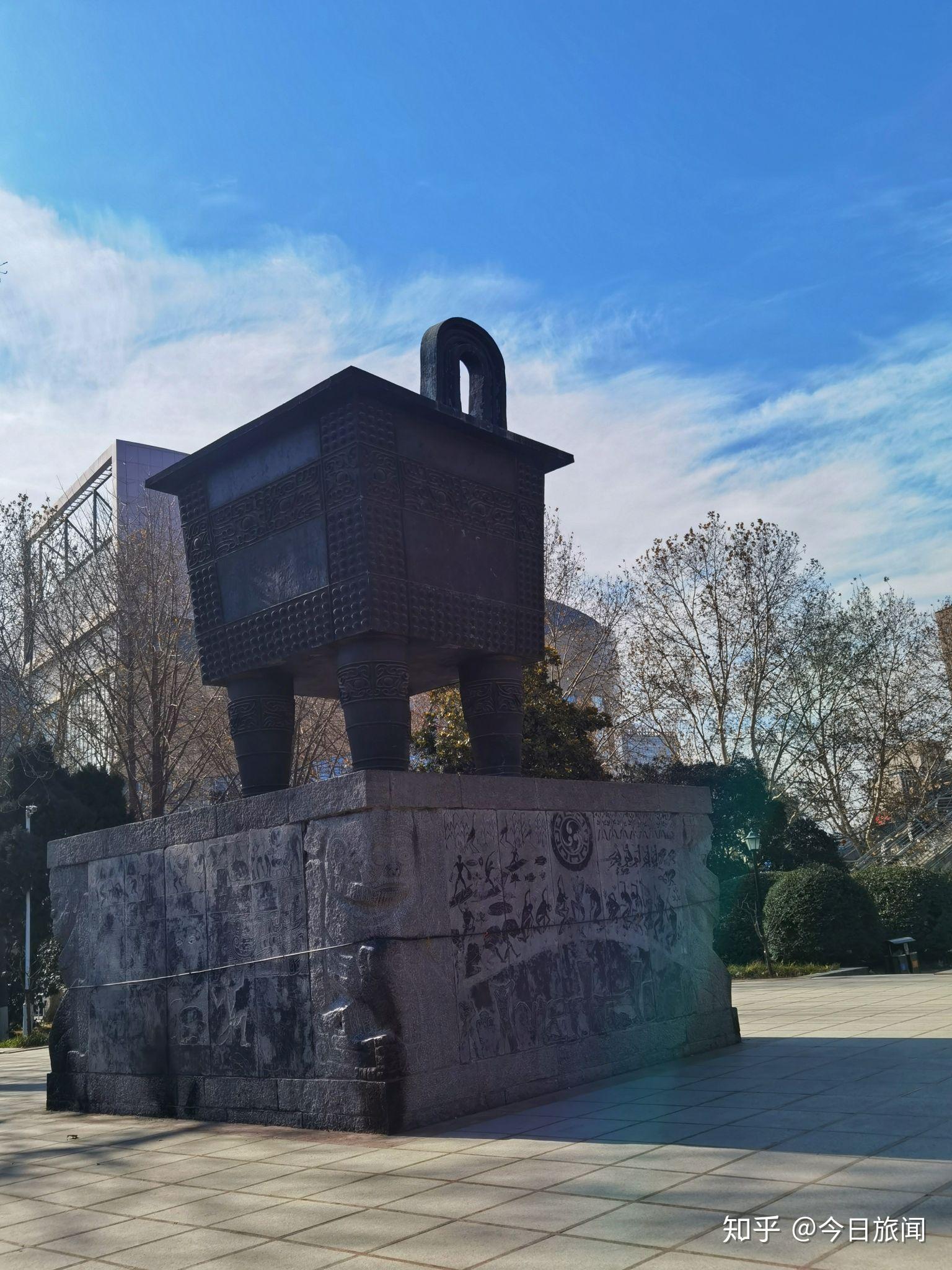 老家河南郑州商代遗址,冬日里的别样风情