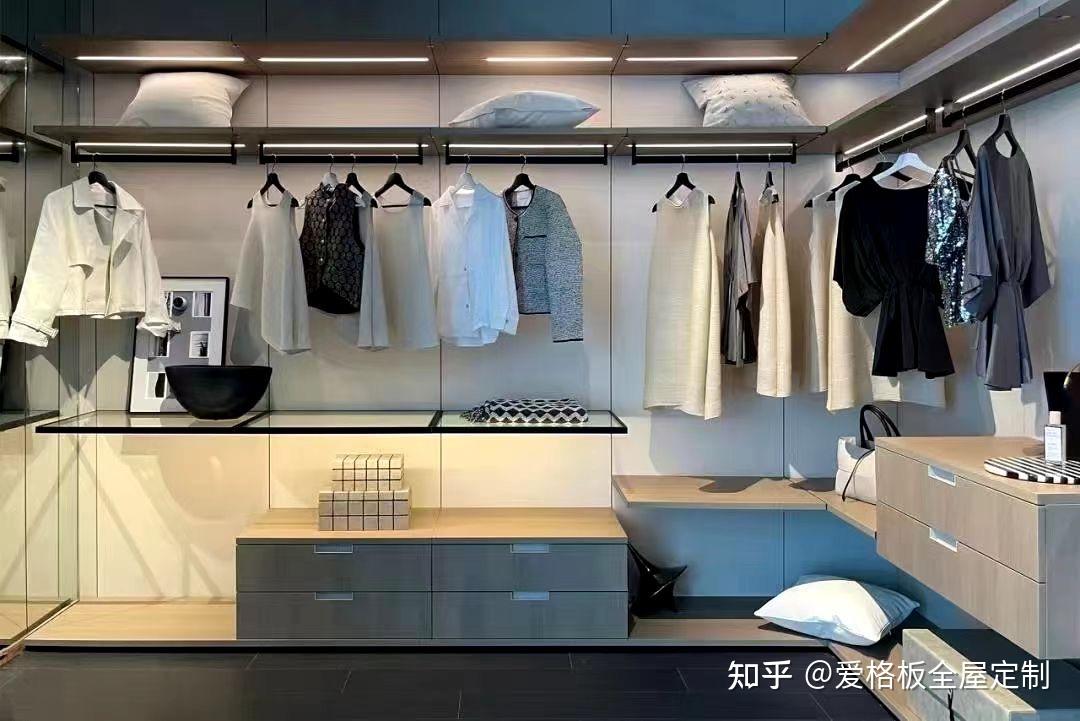 壁挂式衣帽间高级感满满