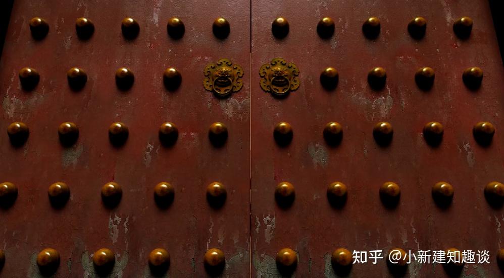 古建筑大门上的铜钉到底有什么用？ - 知乎