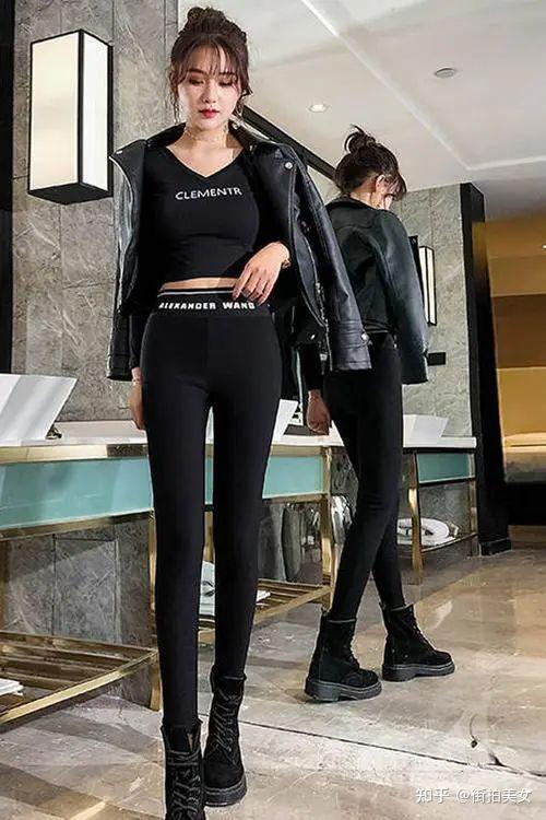 街拍紧身牛仔裤 - 知乎