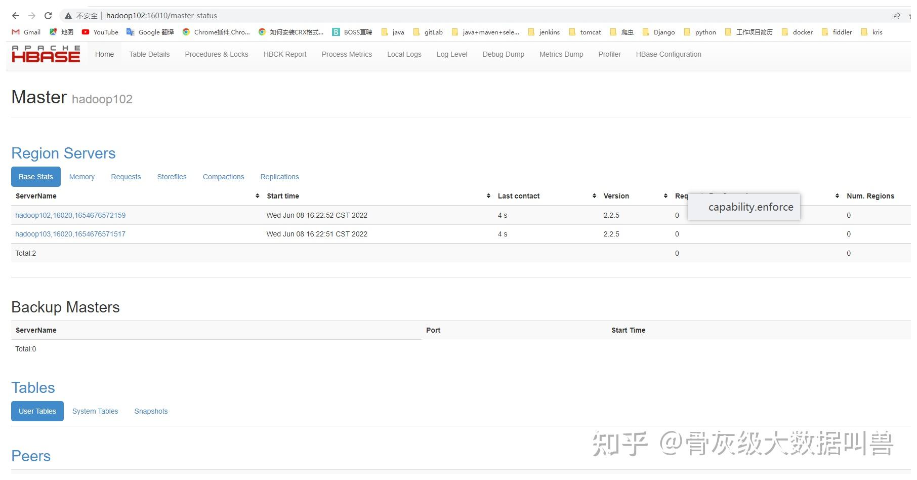 Hbase Site.xml