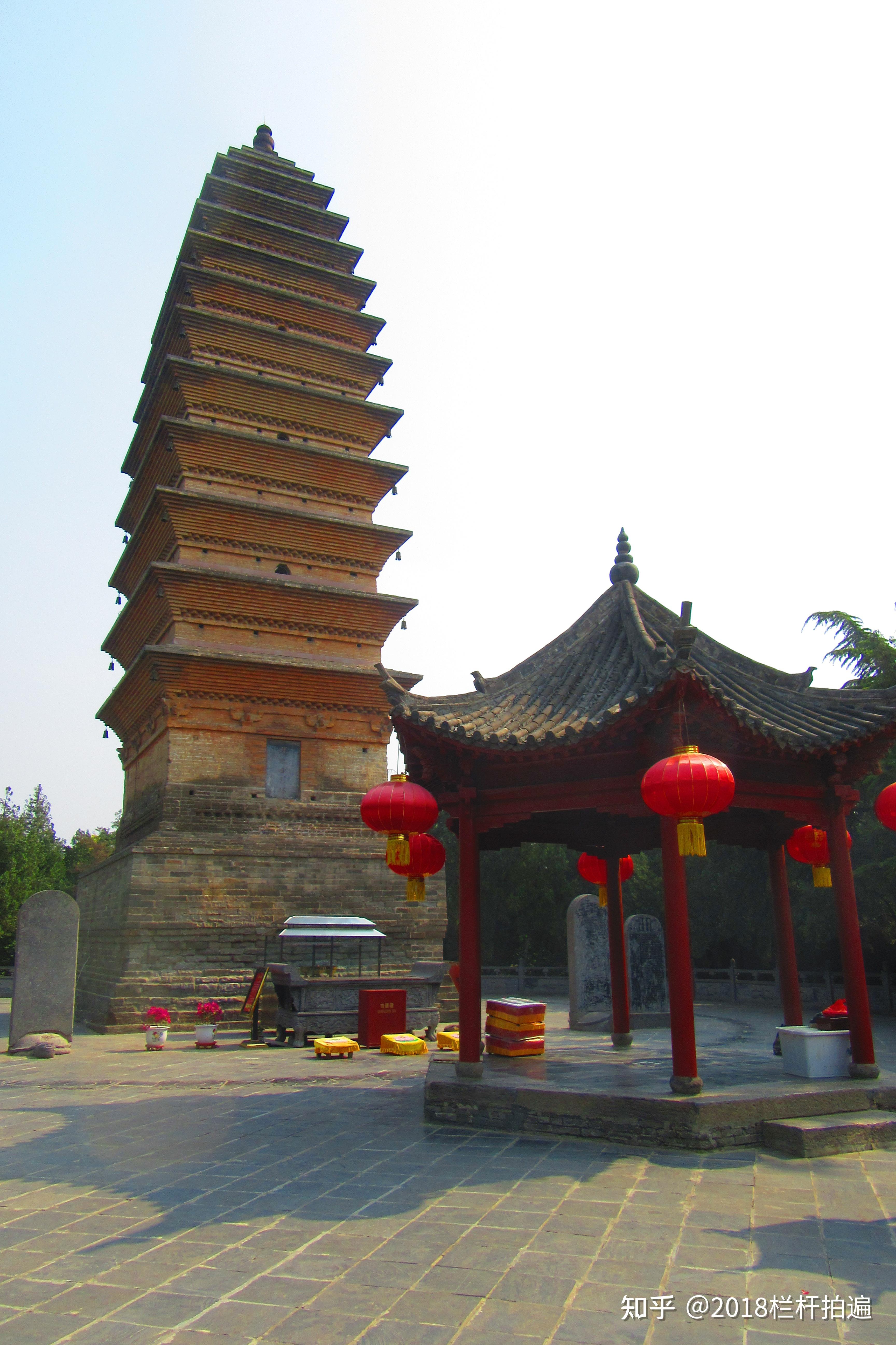 洛阳白马寺狄仁杰墓大雄宝殿齐云塔