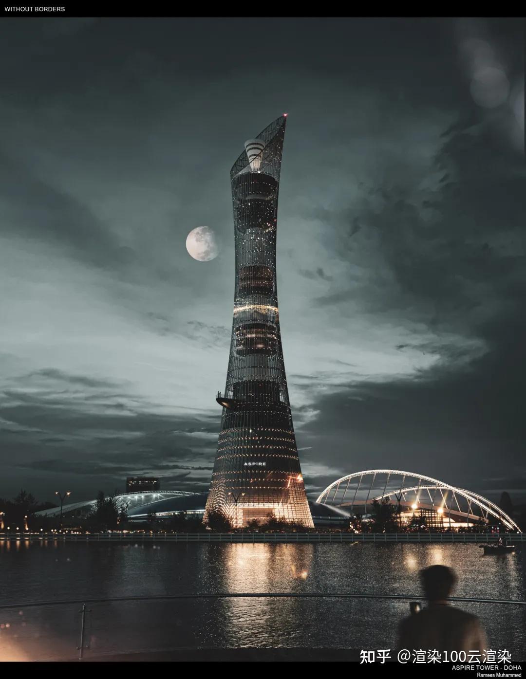 国外大神讲解在3ds max和corona中制作aspire塔效果图全思路!