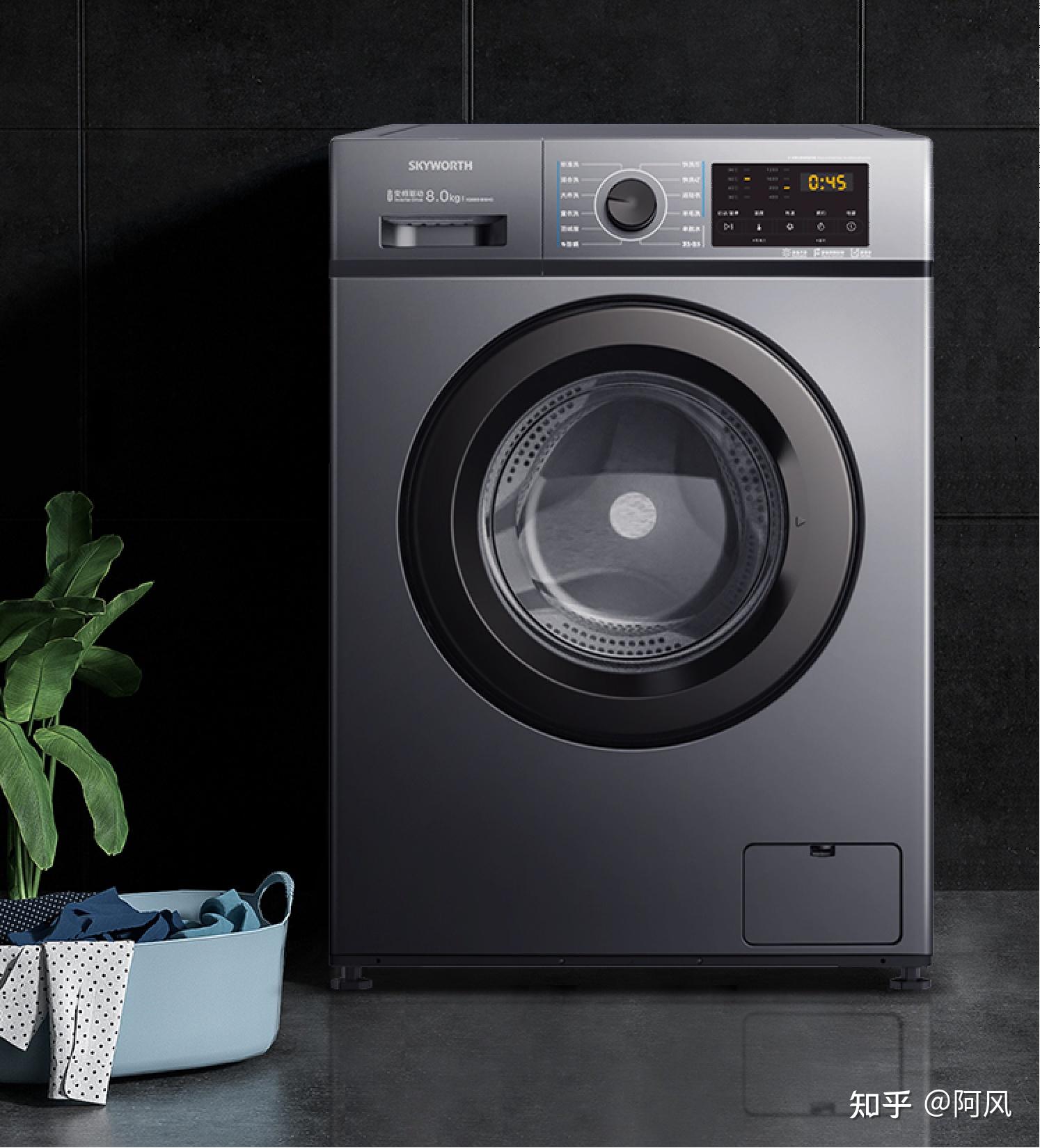 创维滚筒洗衣机xqg80-b15mc