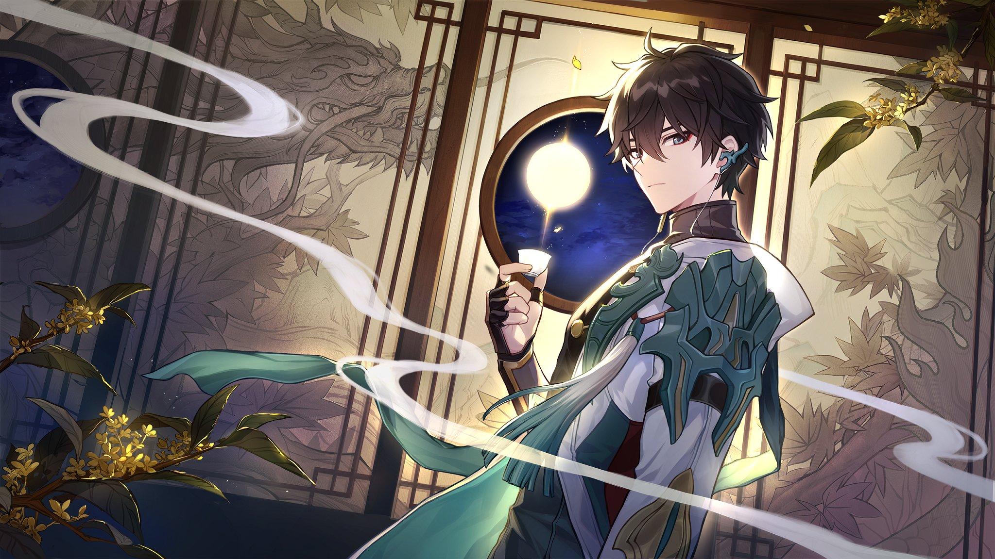 饮月君来咯!《崩坏:星穹铁道》丹恒•饮月收藏级高清壁纸分享!! - 知乎