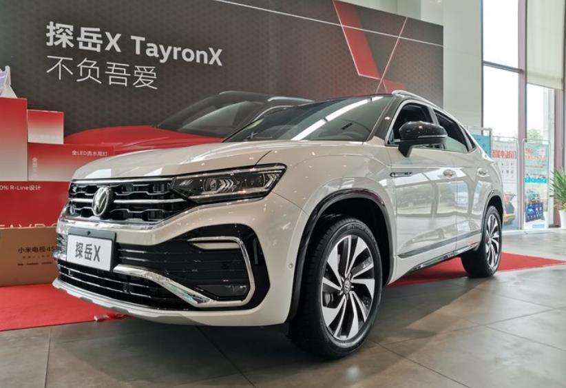 0t 7dct,定位中型轎跑suv!到店實拍一汽-大眾探嶽x