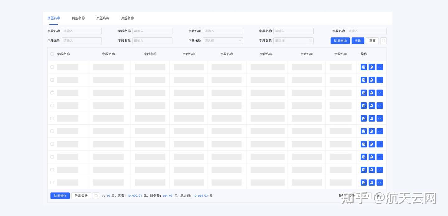 表格设计那些事儿 - 知乎