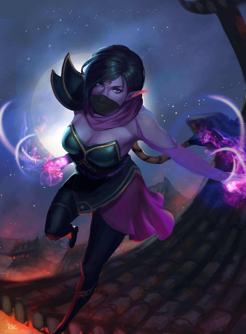 妹子的dota世界第七期