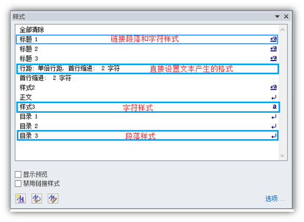 Word三种样式类型 段落样式 链接段落和字符样式 字符样式 知乎