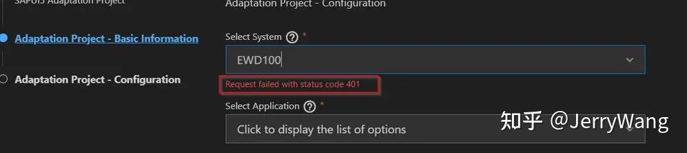 在 Visual Studio Code 创建 SAP UI5 Adaptation Project 时遇到 401 错误试读版 - 知乎