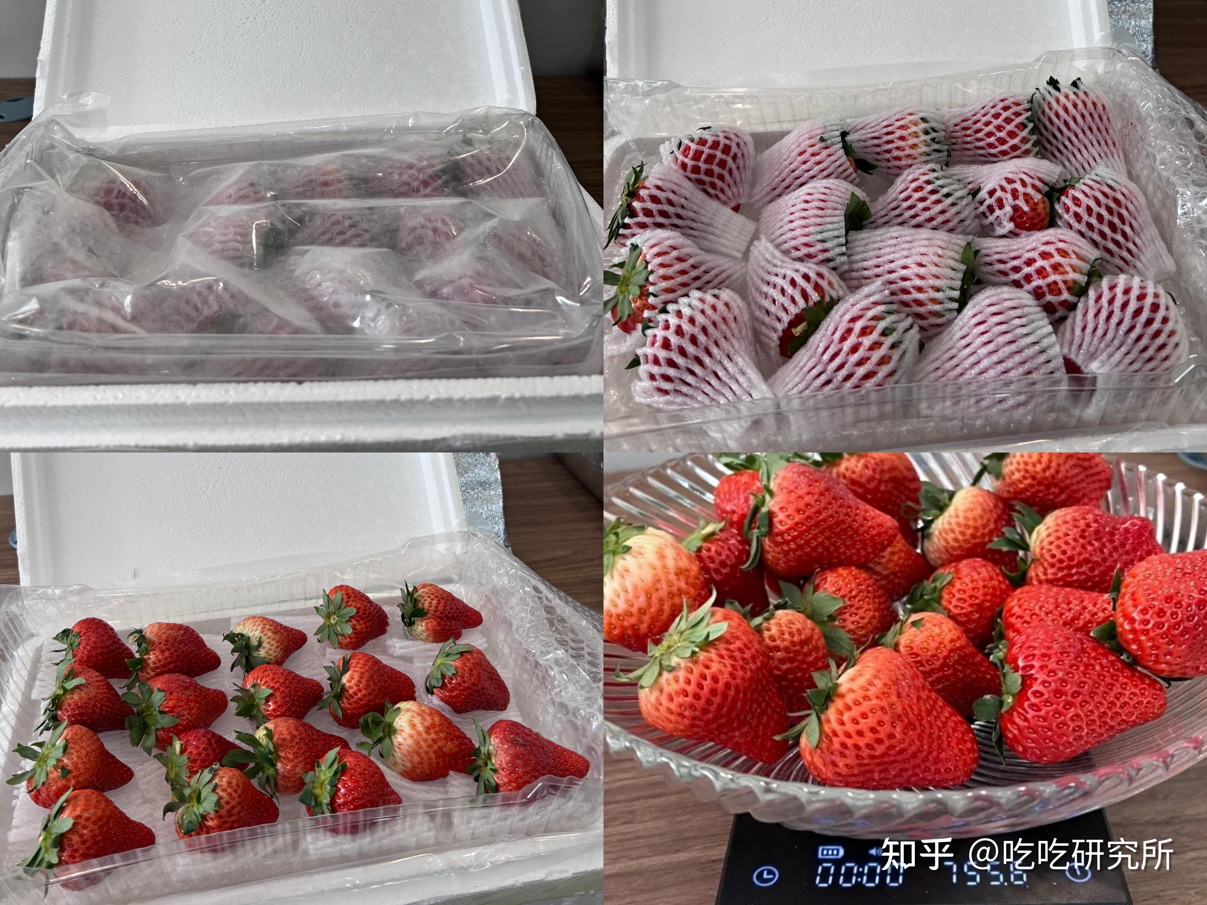 草莓长途运输真空包装图片