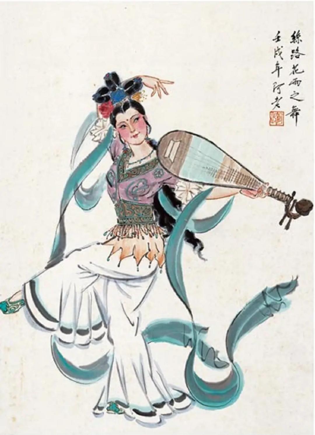这一组反弹琵琶,美不胜收!