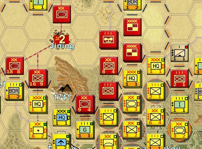 兵棋推演中国vs苏联1969年89月