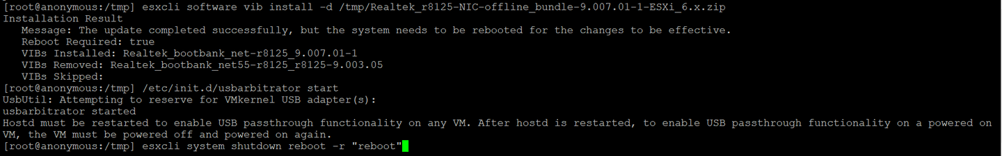ESXi 6.7.0 U2升级RTL8125网卡驱动，解决Windows 10虚拟机上网速度慢问题 - 知乎