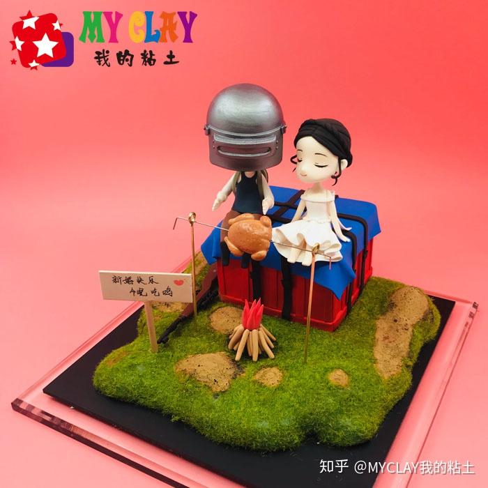 myclay超轻粘土绝地求生作品展示98k版
