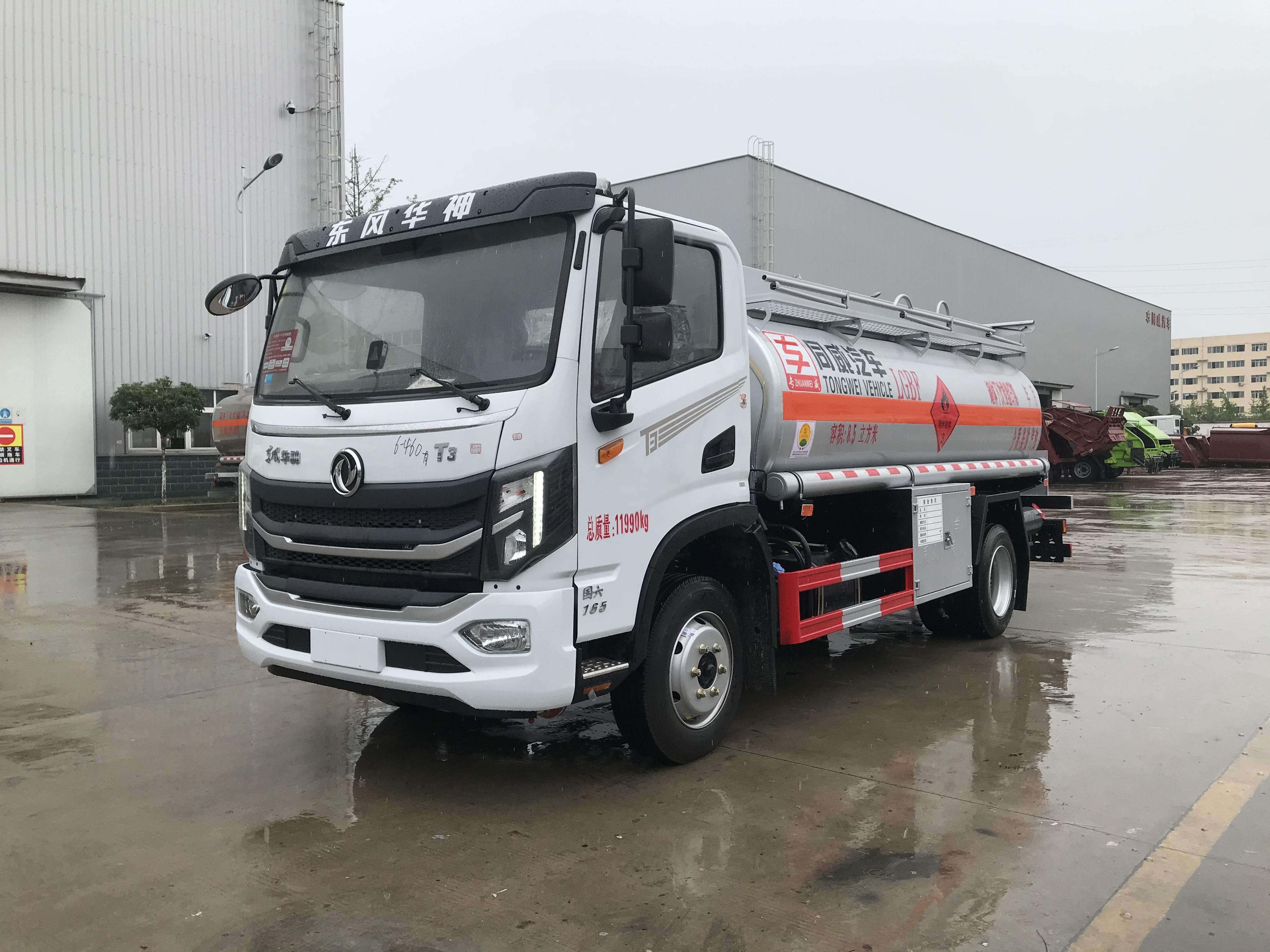 华神t3油罐车8吨加油车厂家直销