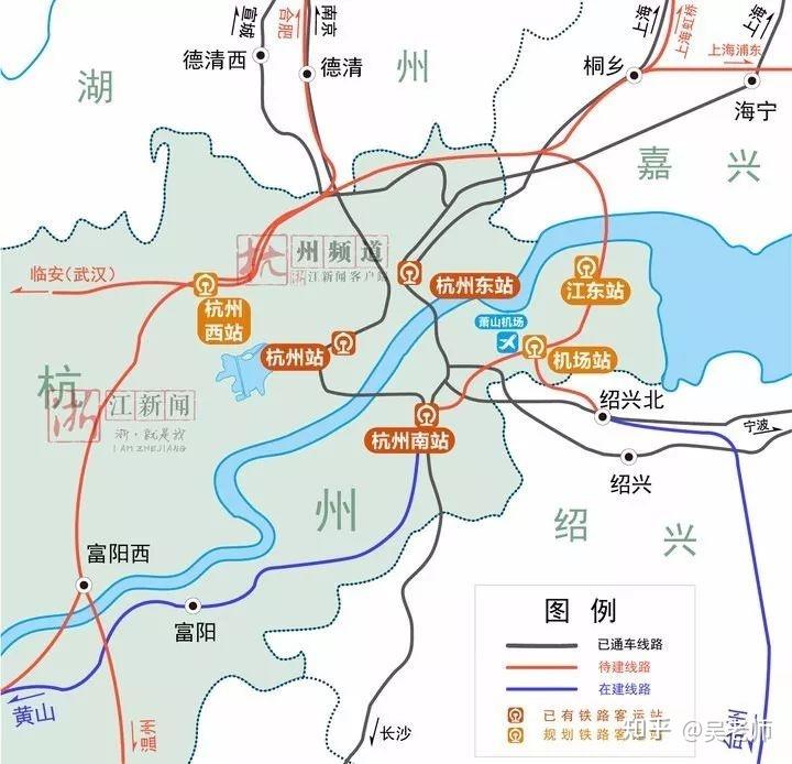 杭州都市圈(15-一轴两翼)