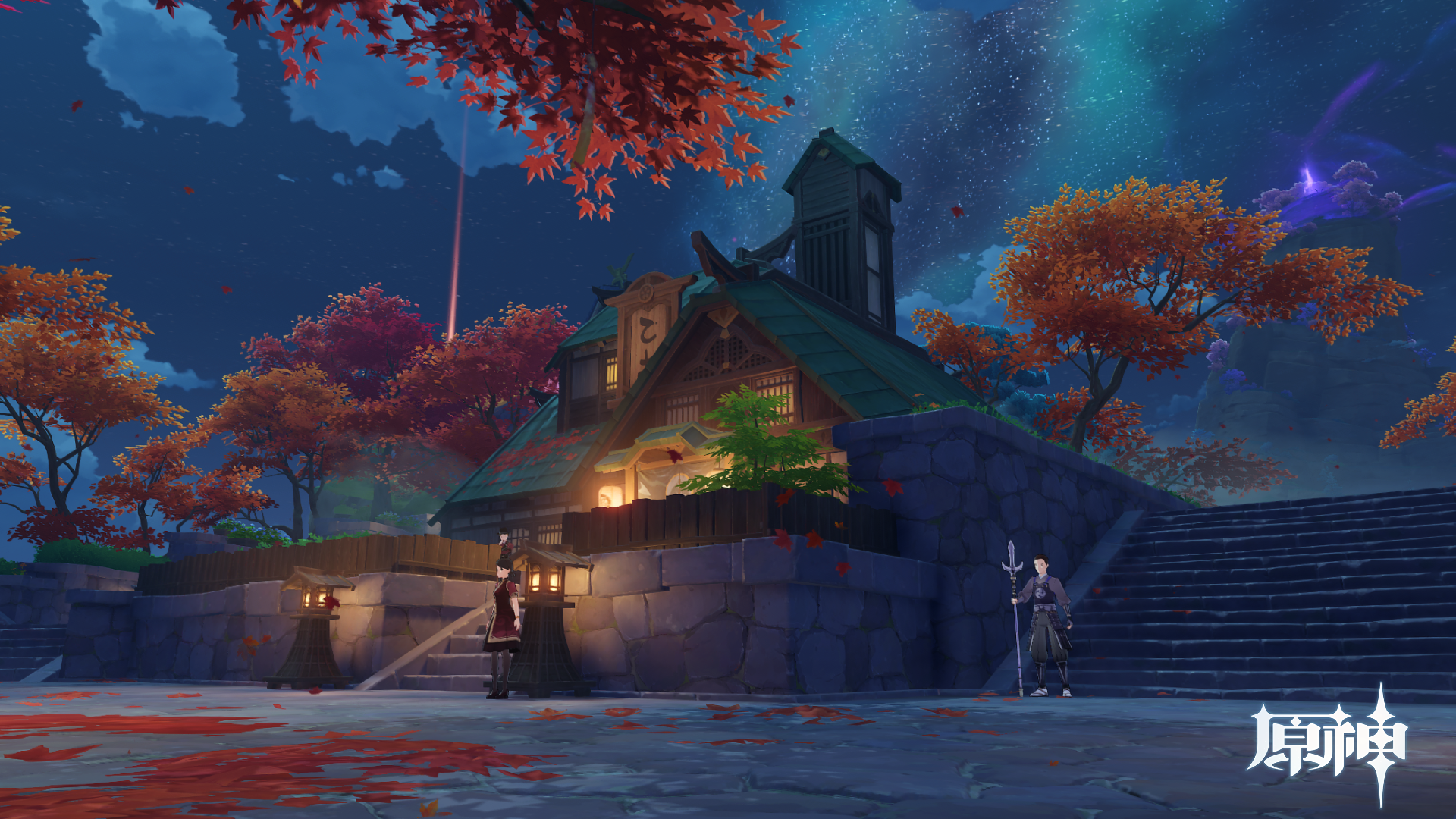 下的离岛曾是稻妻重要的对外通商口岸,曾几何时,环绕岛中的那棵大枫树