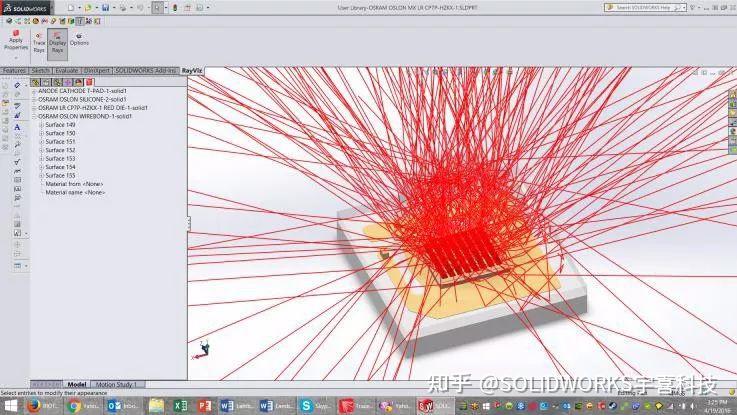 Solidworks Optics Add In RayViz 一款服务于SolidWorks用于光学和机械设计的有效工具 - 知乎