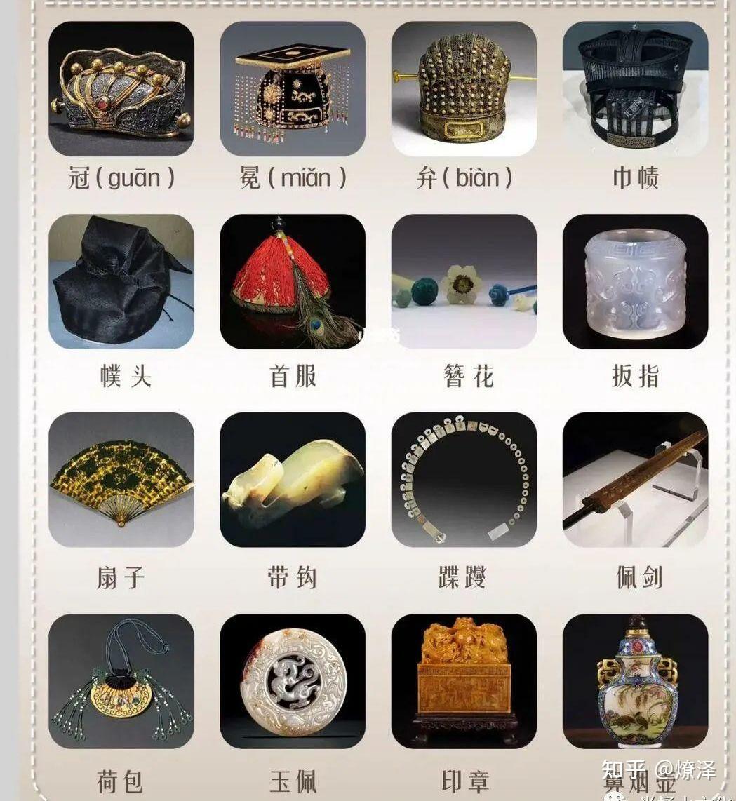 惊艳！中国古代男子配饰篇 - 知乎