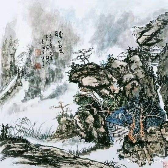 中国当代极具潜力的书画家吴建国作品欣赏