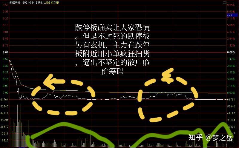 跌停板洗盘案例