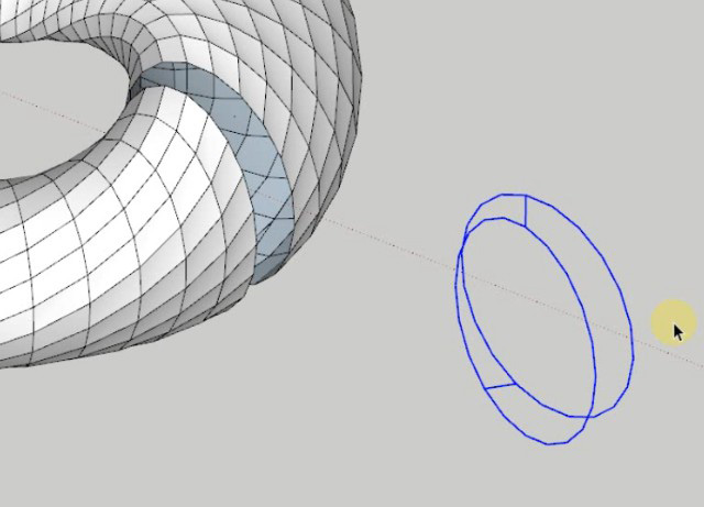 莫比乌斯环sketchup建模机制解读