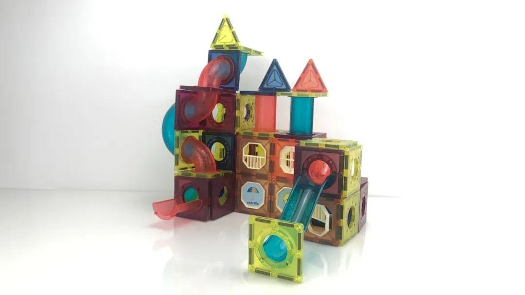 管道磁力片滑滑梯图文教程