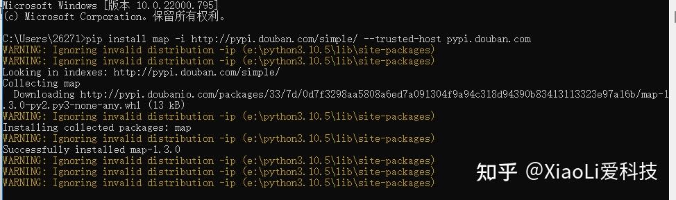 python-warning-ignoring-invalid-distribution-ip-e-python3-10-5