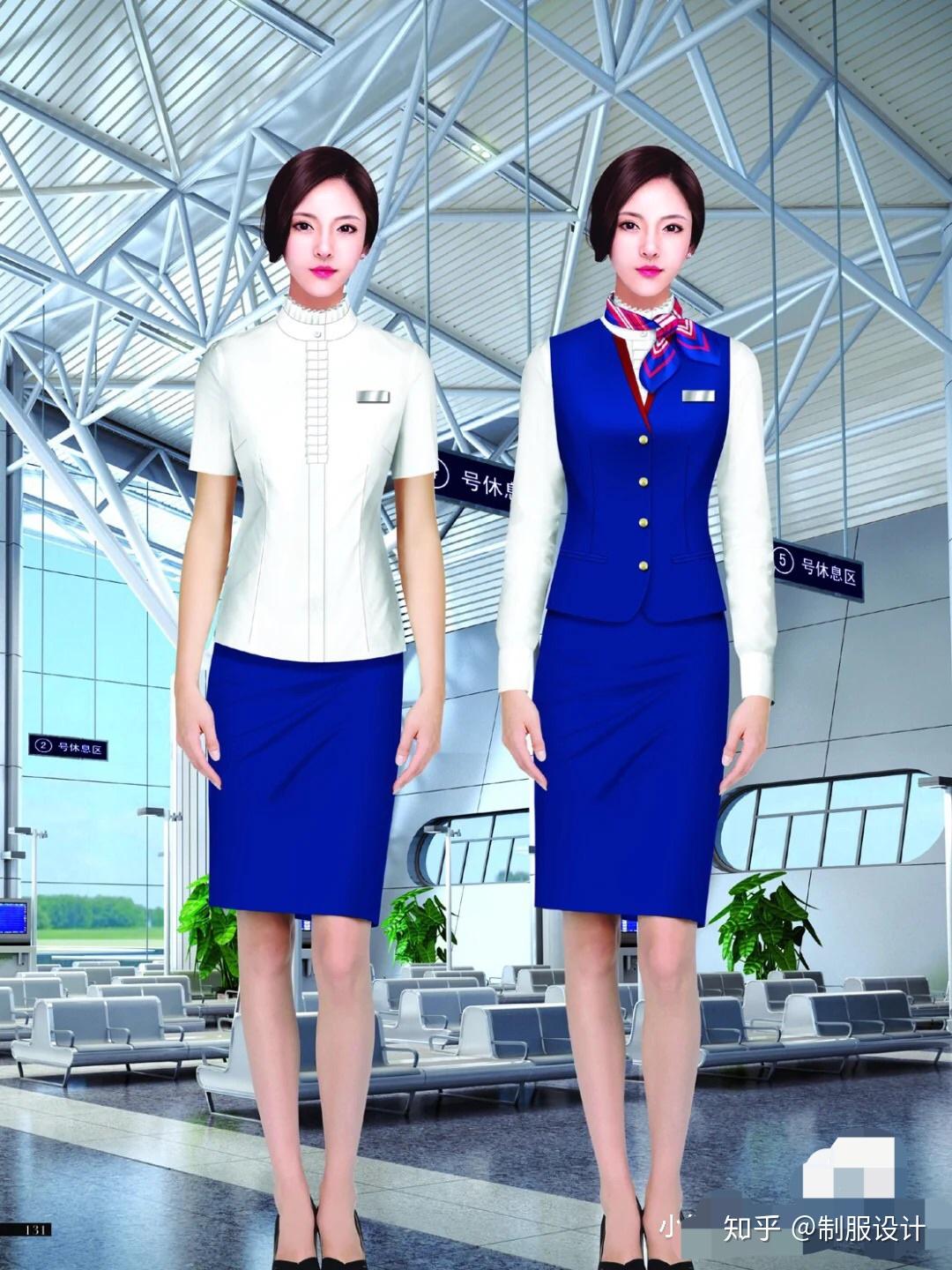 各个航空公司空姐制服图片,航空新款式工作服发布图片-工作服厂家