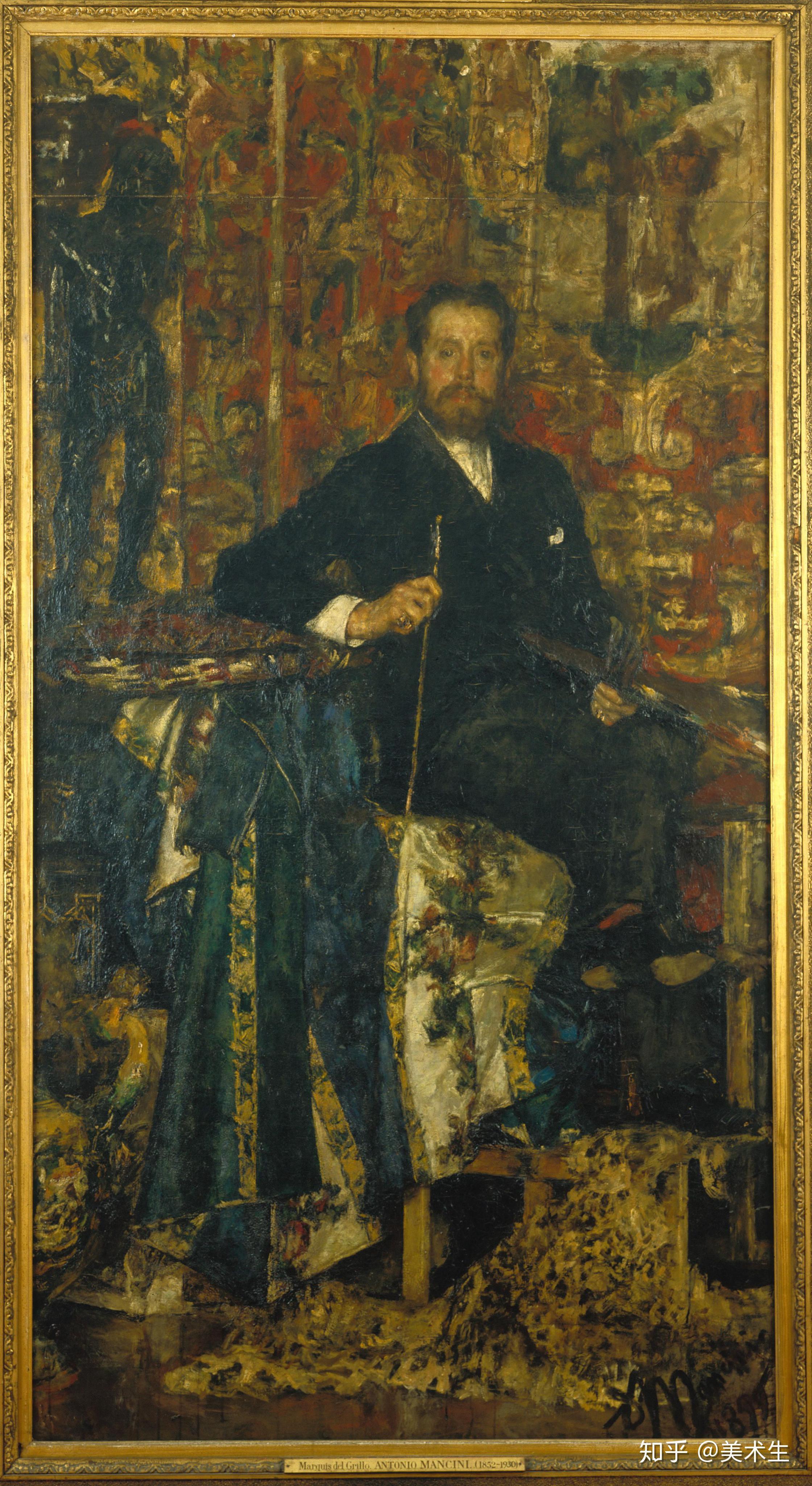 意大利天才画家安东尼奥曼奇尼作品欣赏