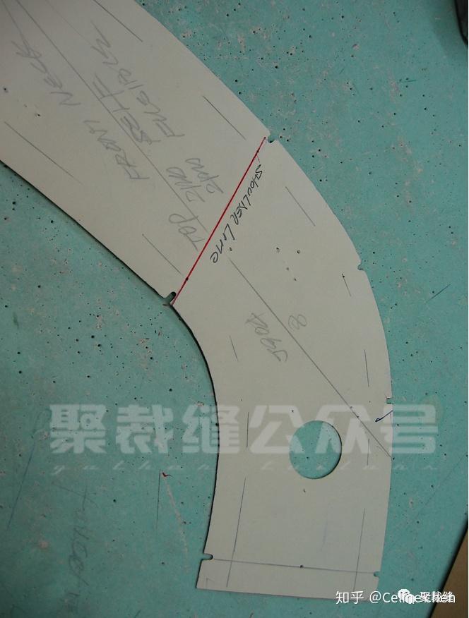 剪口(notch)是服装制版不可