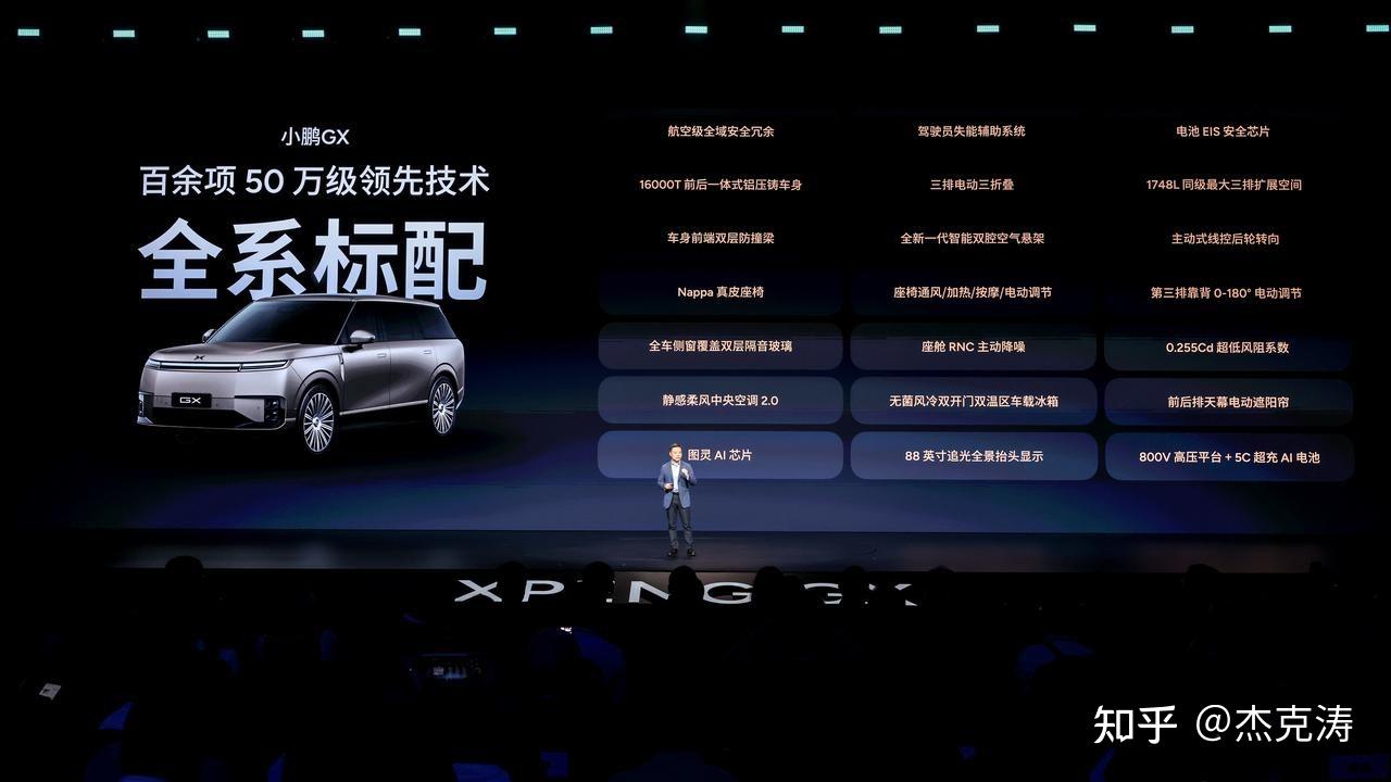 ⽤科技重新定义旗舰:⼩鹏GX正式上市,限时权益价26.98万元起