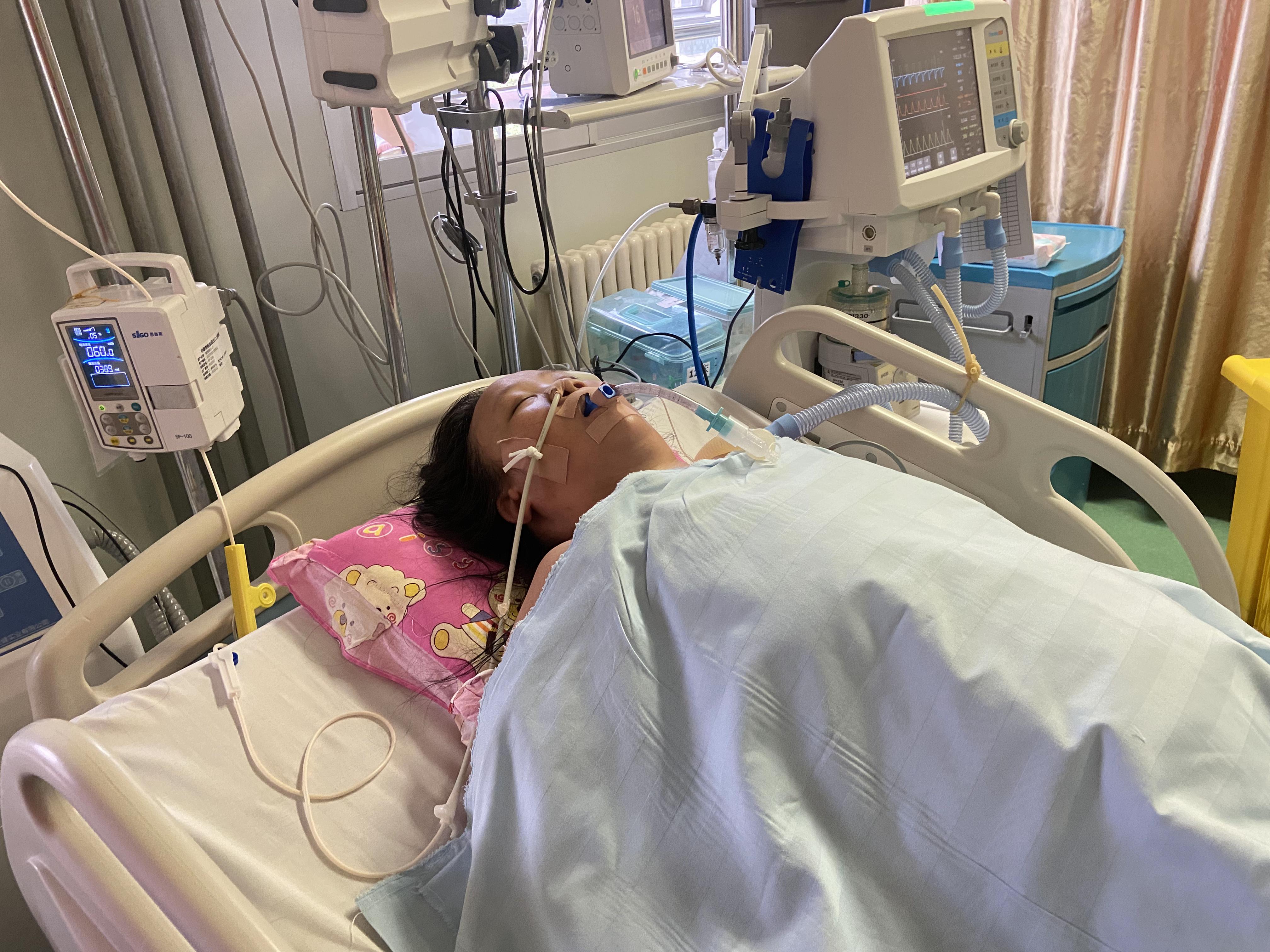 46岁母亲因精神分裂误食农药有机磷重度中毒