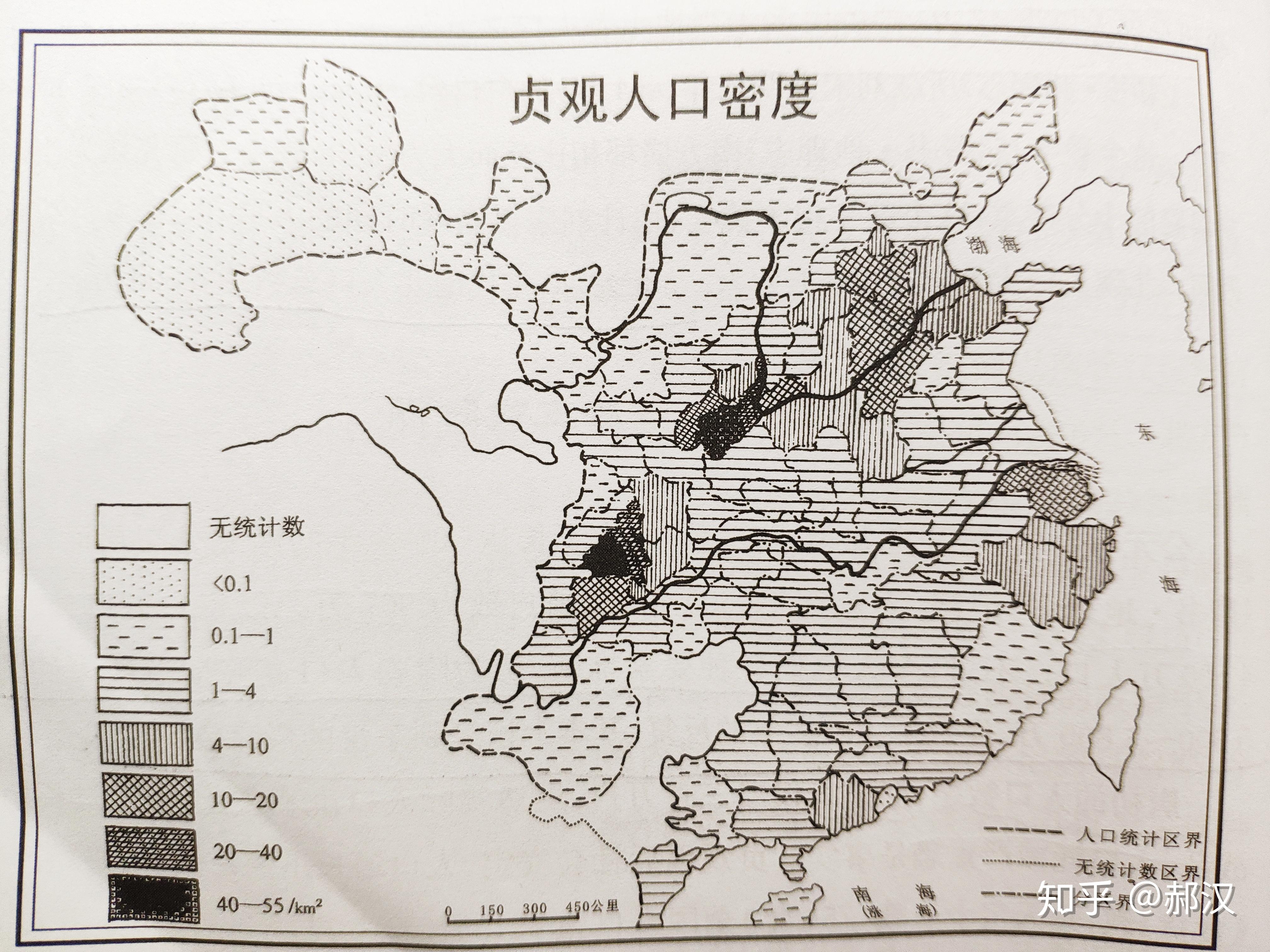 唐朝人口分布图图片