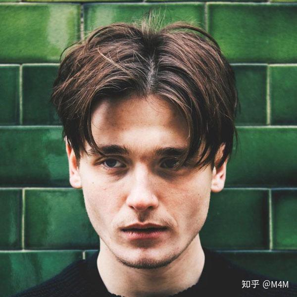 复古随性的中分