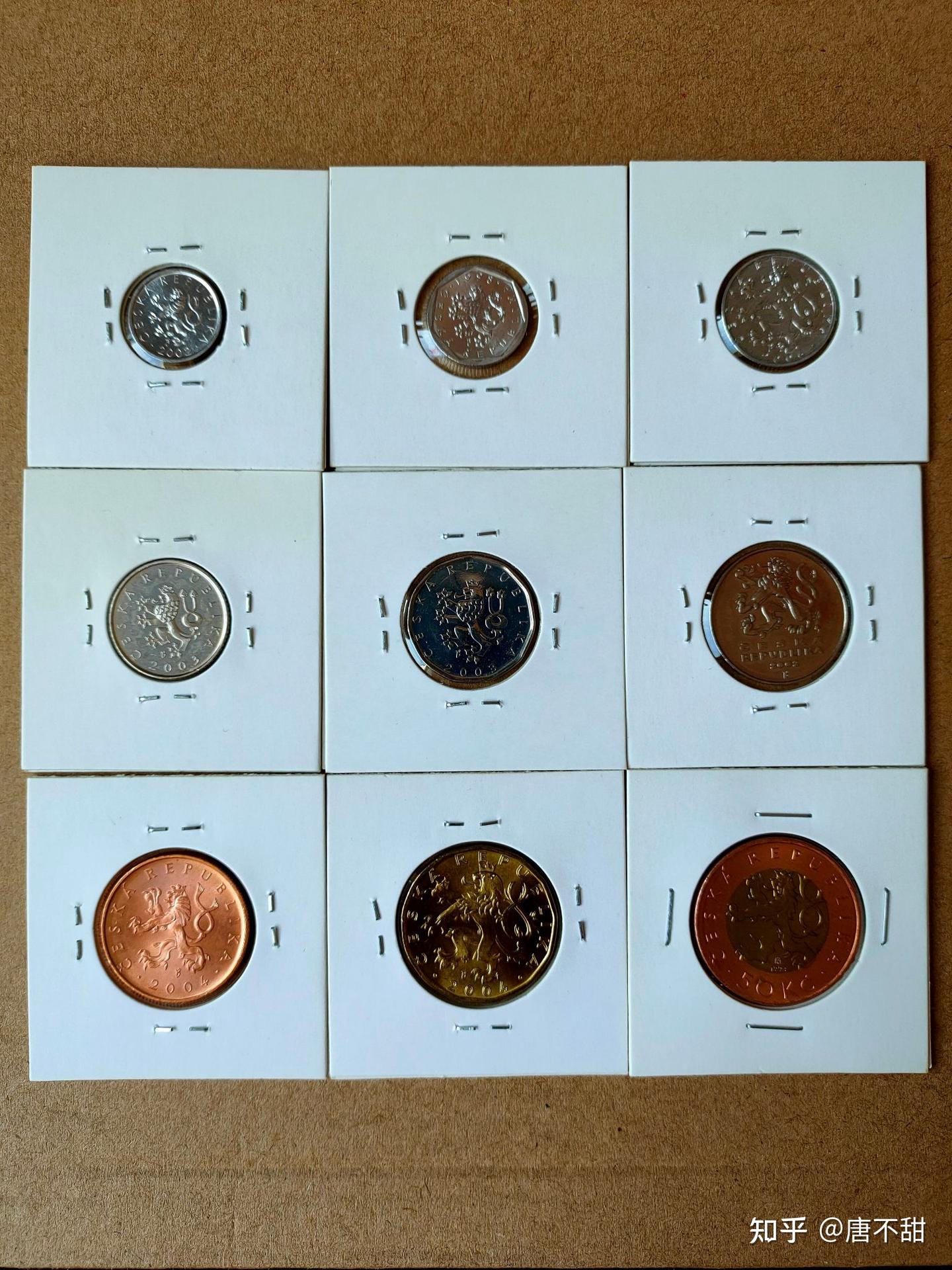 捷克斯洛伐克解体前后硬币版别- 知乎