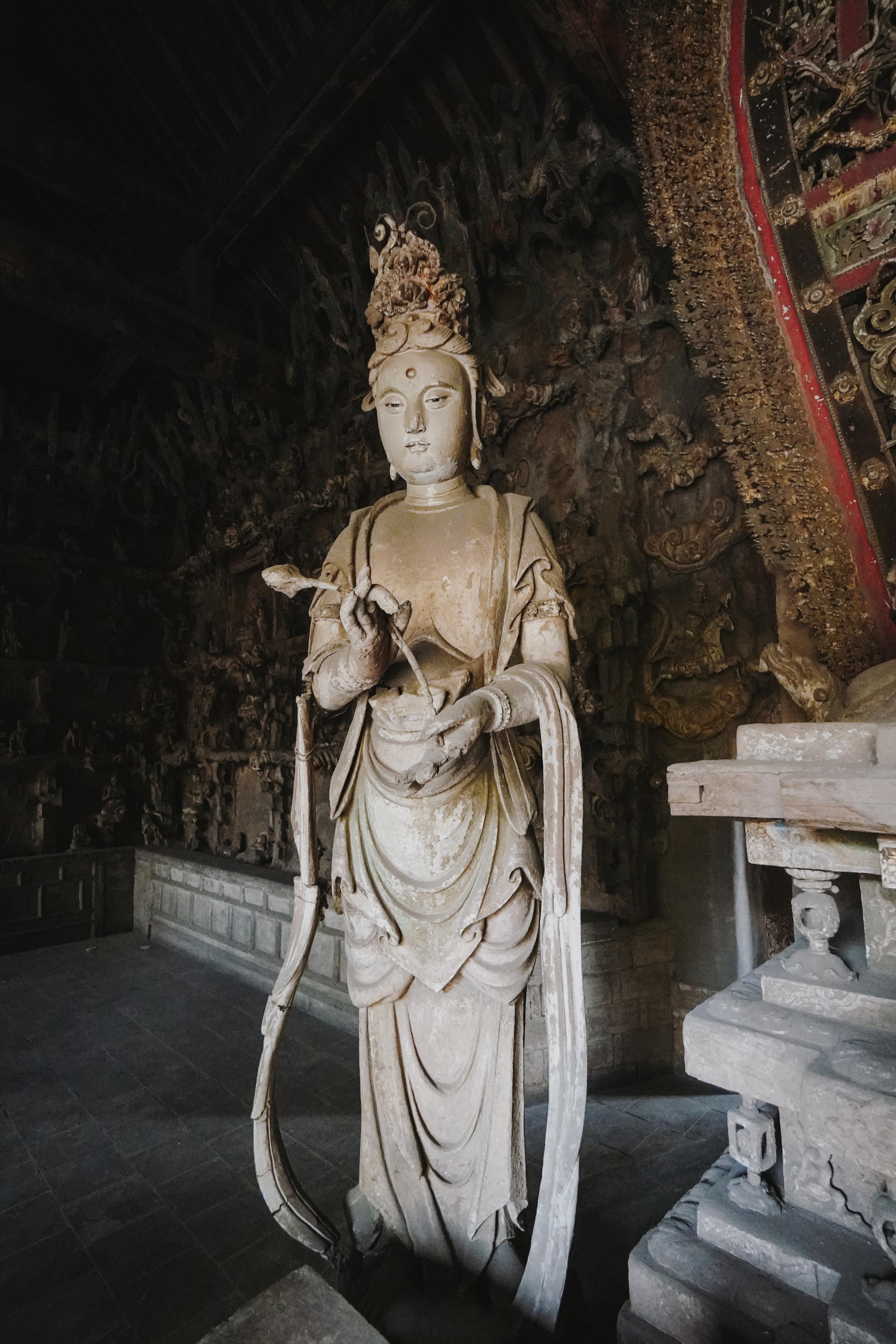 山西平遥双林寺-彩塑神品(2)释迦殿：从生到死的凝重与超脱：立体佛传，三壁连环壁塑【150幅图细赏】 - 知乎