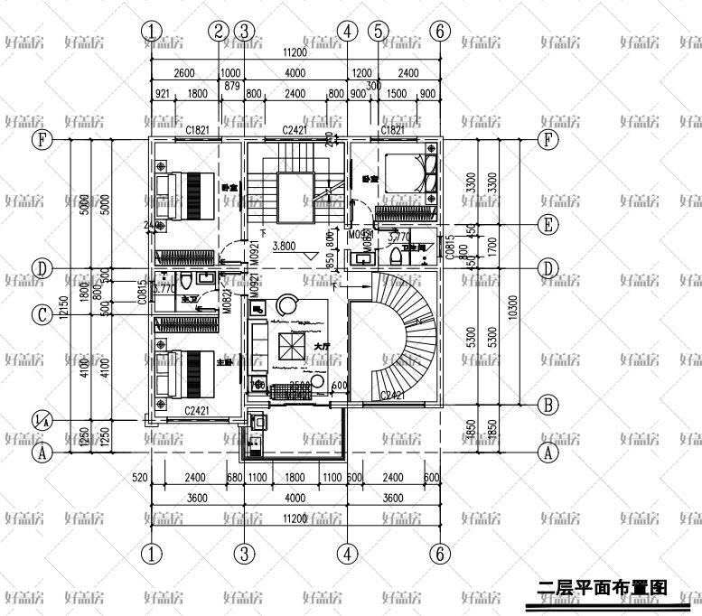 別墅室內設計圖效果圖