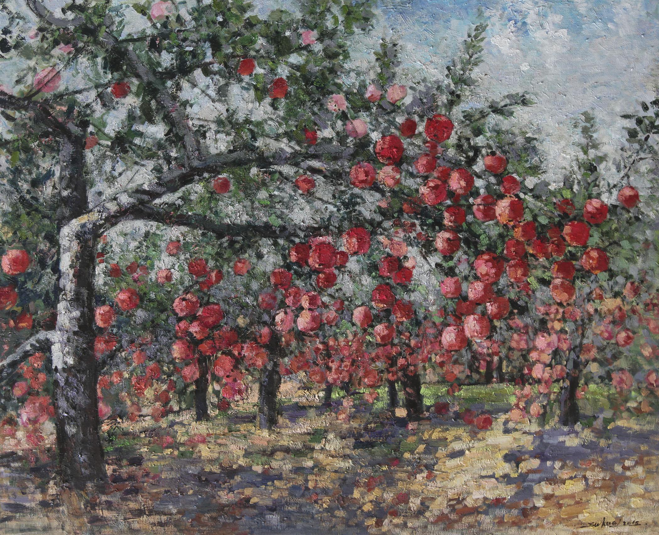 艺视中国 | 你只知道苹果树下的牛顿,但你知道苹果树下的女人吗?